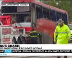 تصادف اتوبوس در تگزاس آمریکا هشت کشته برجا گذاشت