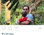 چهره ها/ آقای مجری همراه دخترش در جنگل‌های هندوستان