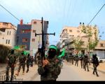 رژه گردان های شهید القسام در غزه