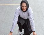 لیلا ابراهیمی اولین دونده دختر ایرانی (عکس)