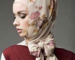 تصاویر مدل بستن شال و روسری 2014  -آکا