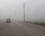 مه شدید دید افقی در شهرستان مرزی مهران را به پنج هزار متر کاهش داد