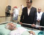 وزیر بهداشت از حمید سبزواری عیادت کرد