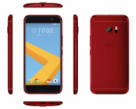 رنگ گوشی HTC 10؛ این بار در تن پوشی قرمز