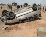 3 کشته در تصادف پراید با کامیون در جاده نقده