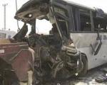 اتوبوس حامل زائران حسینی(ع) در استان میسان عراق دچار سانحه شد