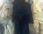 بازداشت یک داعشی با لباس زنانه