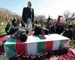 عکس/ مراسم تشییع و تدفین پیکر مطهر دو شهید گمنام در شیراز‎