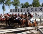 رقابت 73 راس اسب در هفته چهارم مسابقات اسبدوانی كورس بهاره گنبدكاووس