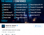 الکترونیک آرتز ماشین‎های جدیدی برای بازی Need for Speed تایید کرد