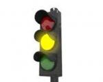 چراغ زرد راهنمایی و رانندگی همانند چراغ قرمز است