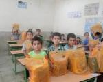 هدایای مقام معظم رهبری در بین آموزان محروم مدارس عشایری چالدران توزیع شد