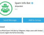 چگونه از ریپورت تلگرام خارج شویم؟ آشنایی با ربات رسمی Spam info Bot