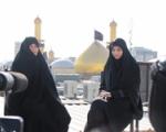 اولین برنامه زنانه تلویزیون از بام حرم امام حسین(ع) +عکس