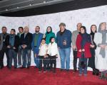 گلاره عباسی و شبنم مقدمی در فرش قرمز کاخ جشنواره فیلم فجر