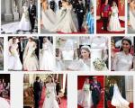 تصاویر و مشخصات لباس عروس 15 شاهزاده خانم زیبا در جهان