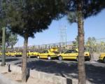 تاکسی داران شاهرودی با اجتماع درمقابل استانداری سمنان خواستار رفع مشکلاتشان شدند