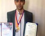 دانشجوی زاهدانی در رقابتهای بین المللی اختراعات کره جنوبی مدال طلا کسب کرد