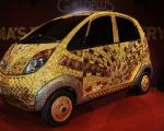 عکس/ تصویری از خودروی ساخته شده از طلا!
