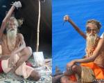کار عجیب و باورنکردنی مرد هندی با دست راستش! + عکس