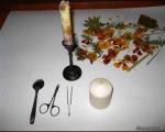 آموزش تصویری تزیین شمع با برگ گل
