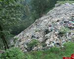 چشم اندازی از زباله در دل جنگلهای بکر/ تبدیل شدن تپه‌های شش هزار ساله کلاردشت به کوه زباله  + تصاویر و فیلم