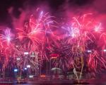 عکس/ آتش بازی جشن سال نو در هنگ کنگ چین