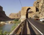 جاده پلدختر- خرم آباد بر اثر طغیان سیل بسته شد