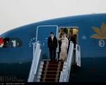 رییس‌جمهور ویتنام و همسرش در تهران+ عکس