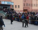 عکس/ انفجار بمب در مدرسه‌ای در ترکیه