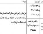 نحوه پذیرش دانشجویان دوره دکتری نیمه‌متمرکز سال ۹۵ در دانشگاه‌های تهران