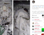 مدافعان حرم در سوز سرد برف + عکس