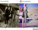 مدل های اینستاگرام ایرانی در خیابان های تهران + تصاویر