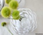 آموزش تصویری ساخت گلدان های زیبا با قاشق یکبار مصرف