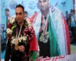 مراسم استقبال از قهرمان جهان در هنرهای رزمی در بهشهر برگزار شد