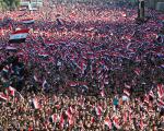 عکس/ تظاهرات گسترده جریان صدر در بغداد