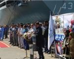 ‌کشتی اقیانوس‌پیمای ایران به آب انداخته شد