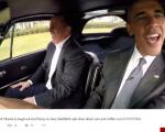 ذوق زدگی اوباما هنگام رانندگی + عکس