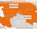 دلایل تمایل چین برای مشارکت ایران در پروژه جاده ابریشم +نقشه