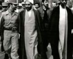 تصویر شهید صیاد شیرازی در کنار رهبر انقلاب و حجت‌الاسلام ناطق نوری