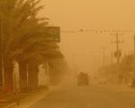 ورود گرد و غبار از عراق به شهرستان مهران / الودگی هوا و كاهش دید
