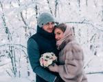 ازدواج دختر و پسر عاشق در سرمای منفی 40 درجه!! عکس