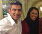 عکس عابدزاده و همسرش در منزل مجری تلویزیون