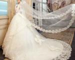 جدیدترین مدل های لباس عروس دنباله دار -آکا