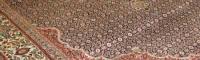 بزرگ ترین فرش دست بافت کشور با نقش هنری آذرقلم در خوی رونمایی شد