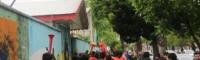 جشن و پایکوبی طرفداران تیم فوتبال سپیدرود در خیابان های رشت